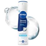 NIVEA Kadın Sprey Deodorant Derma Control Defend 150 ml, Tahrişe Karşı Koruma,72 Saat Anti Perspirant Koruma,Alkolsüz,Çiçeksi Koku,Hyaluronik Asit, Pro Vitamin B5