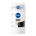 NIVEA Kadın Stick Deodorant Black&White Invisible İpeksi Pürüzsüzlük 72 Saat Anti-Perspirant Koruma, 50 ml