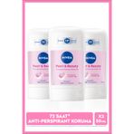 NIVEA Kadın Stick Deodorant Pearl&Beauty 50ml, 72 Saat Anti-perspirant, Terleme Karşıtı, X3 Adet Avantajlı
