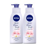 Nivea Kiraz Çiçeği Jojoba Yağı 2x400 ml Vücut Losyonu