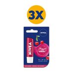 Nivea Kiraz Dudak Kremi 3 x 4.8 G