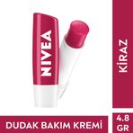 Nivea Kiraz Renkli Nemlendirici 4.8 gr Dudak Bakım Kremi ve Parlatıcısı