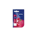 NIVEA Kirazlı Dudak Bakım Kremi, Cherry Shine, Yoğun Bakım ve Işıltı