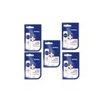NIVEA Lip Med Repair SPF 15 Dudak Bakım Kremi, Vitamin E İçerikli, 5 Adet