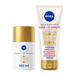 NIVEA Luminous630 Çatlak Karşıtı Yağ Serumu 100ml ve Leke İz Karşıtı Vücut Bakım Kremi 200ml, X2 Adet