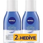 Nivea Make Up Expert Hassas Çift Fazlı Göz Makyaj Temizleyici 125 ml 2'li Paket Hediye