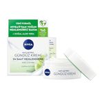 NIVEA Matlaştırıcı Gündüz Yüz Bakım Kremi 50 ml, 24 Saat Yoğun Nemlendirici, SPF15, Aloe Vera, Karma Ciltler