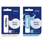 Nivea Med Repair SPF 15 4.8 gr ve Hydro Care SPF 15 4.8 gr Dudak Bakım Kremi