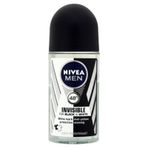Nivea Men Black White Invisible 50 ml 72 Saat Anti-Perspirant Erkek Roll-On Deodorant