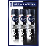 Nivea Men Black White Invisible Original 3x150 ml Erkek Deodorant