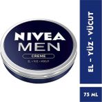 Nivea Men Creme - Erkekler Için Nemlendirici Krem 75ML