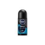 Nivea Men Deep Beat 50 ml 72 Saat Anti-Perspirant Erkek Roll-On Deodorant