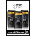 Nivea Men Deep Darkwood 3x50 ML Erkek Stick Deodorant