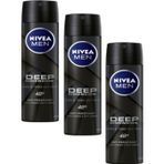 Nivea Men Deep Dimension 3x150 ml Erkek Deodorant