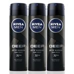 Nivea Men Deep Dimension 48 Saat Anti Perspirant Koruma 3x150 ml Erkek Sprey Deodorant