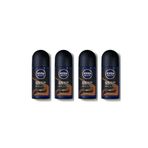 Nivea Men Deep Dimension 4x50 ml Erkek Deodorant Roll-On