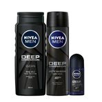 Nivea Men Deep Dimension 500 ml Duş Jeli ve Men Deep Dimension 50 ml Erkek Roll On Deodorant