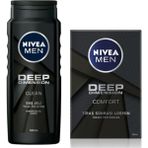 Nivea Men Deep Dimension 500 ml Duş Jeli+Deep Dimension 100 ml Tıraş Losyonu