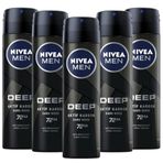 Nivea Men Deep Dimension 5x150 ml Erkek Deodorant
