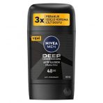 Nivea Men Deep Dimension Aktif Karbon 50 ml Erkek Stick Deodorant