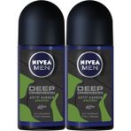 Nıvea Men Deep Dimension Amazonia Deodorant Roll-On 50 ml x 2'li