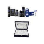 Nivea Men Deep Erkek Tıraş Bakım Ve Banyo Seti - Damat Çeyiz Bohça Seti