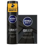 Nivea Men Deep Tıraş Köpüğü 200 ml +Tıraş Sonrası Losyon Deep 100 ml