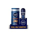 Nivea Men Deo Roll-On 50 ml Fresh Active + Duş Jeli 250 ml
