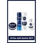 Nivea Men Deodorant, Nemlendirici Krem, Tıraş Köpüğü, Tıraş Sonrası Balsam, Damat Çeyiz Erkek Bakım Seti