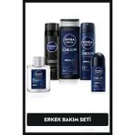 Nivea MEN Erkek Damat Bohça Seti, Duş Jeli 500ml, Deodorant 150ml, Roll-on 50ml, Tıraş Köpüğü, Losyon100ml