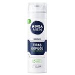 NIVEA MEN Erkek Hassas Tıraş Köpüğü 200 ml, Hassas Ciltlere Özel Hızlı Koruma, Yanma Karşıtı, Alkolsüz Formül + NIVEA MEN Erkek HassasTıraş Sonrası Balsam Hassas 100 ml