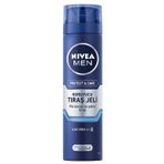 NIVEA MEN Erkek Nemlendirici Tıraş Jeli Protect&Care 200 ml, Kuru Ciltler İçin, Pürüzsüz Tıraş + NIVEA MEN Erkek Sprey Deodorant Fresh Active 150 ml