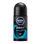 NIVEA MEN Erkek Roll-on Deodorant Deep Beat 50 ml, 72 Saat Ter ve Ter Kokusuna Karşı Anti Perspirant Koruma