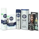 Nivea Men Erkek Silver Protect Cilt Bakım Seti + Cameleo Sakal & Bıyık Serumu 10 ml