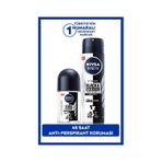 Nivea Men Erkek Sprey Deodorant Black & White 150 ml ve Mini Roll-On Black & White 25 ml, 48 Saat Koruma