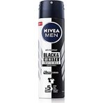 Nivea Men Erkek Sprey Deodorant Black & White Invisible Original,Ter Ve Ter Kokusuna Karşı 48 Saat A