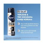 Nıvea Men Erkek Sprey Deodorant Black&white Invisible Güçlü Etki 150 Ml, 72SAAT Anti Perspirant Koruma,kıyafetlerde Leke Karşıtı - standart