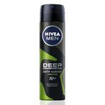 NIVEA MEN Erkek Sprey Deodorant Deep Dimension Amazonia 150ml, 72 Saat Anti-perspirant Ter Koruması