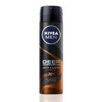 NIVEA MEN Erkek Sprey Deodorant Deep Dimension Espresso 150ml, 72 Saat Anti-perspirant Ter Koruması