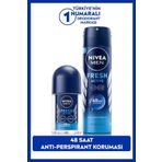 NIVEA MEN Erkek Sprey Deodorant Fresh Active 150ml ve Mini Roll-on Fresh Active 25ml