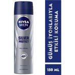 Nıvea Men Erkek Sprey Deodorant Silver Protect 150 Ml,48 Saat Anti-Perspirant Koruma, Hızlı Kuruma