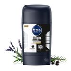 NIVEA MEN Erkek Stick Deodorant Black&White Invisible Epic Night 50 ml,72 Saat Terleme Karşıtı,Kumaş Koruması,Alkolsüz