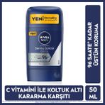 Nivea MEN Erkek Stick Deodorant Derma Control Clinical 50 ml, 96 Saat Koruma, Terleme Karşıtı, C Vitamini