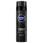NIVEA MEN Erkek Tıraş Jeli Deep Dimension 200ml + BIC Flex 5 Hybrid Tıraş Bıçağı Seti 1 Gövde + 10 Yedek Başlık 5 Bıçaklı Erkek Tıraş Bıçağı