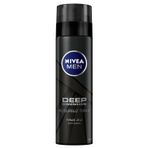 NIVEA MEN Erkek Tıraş Jeli Deep Dimension 200ml, Kusursuz Tıraş, Aktif Karbon, Kaygan Tıraş Deneyimi + NIVEA MEN Erkek Sprey Deodorant Deep Dimension Darkwood 150ml
