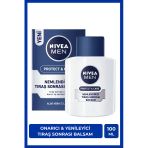 Nıvea Men Erkek Tıraş Sonrası Balsam 100Ml Protect&Care, Onarıcı, Yenileyici, Tahriş Önleyici, E Vitamini