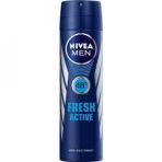 Nivea Men Fresh Active 150 ml Hızlı Kuruma Sprey Deodorant