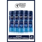 Nivea Men Fresh Active 5x150 ml Erkek Sprey Deodorant