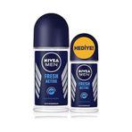 Nivea Men Fresh Active Erkek Roll-On Deodorant 50 ML + 25 ML