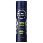 Nivea Men Fresh Power 4x150 ml Erkek Sprey Deodorant